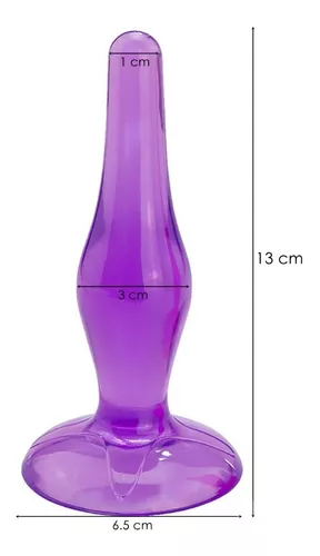 Imagen del producto Kit de 6 Plug Anales Estimuladores de Silicona para Placer y Dilatación en color Morado