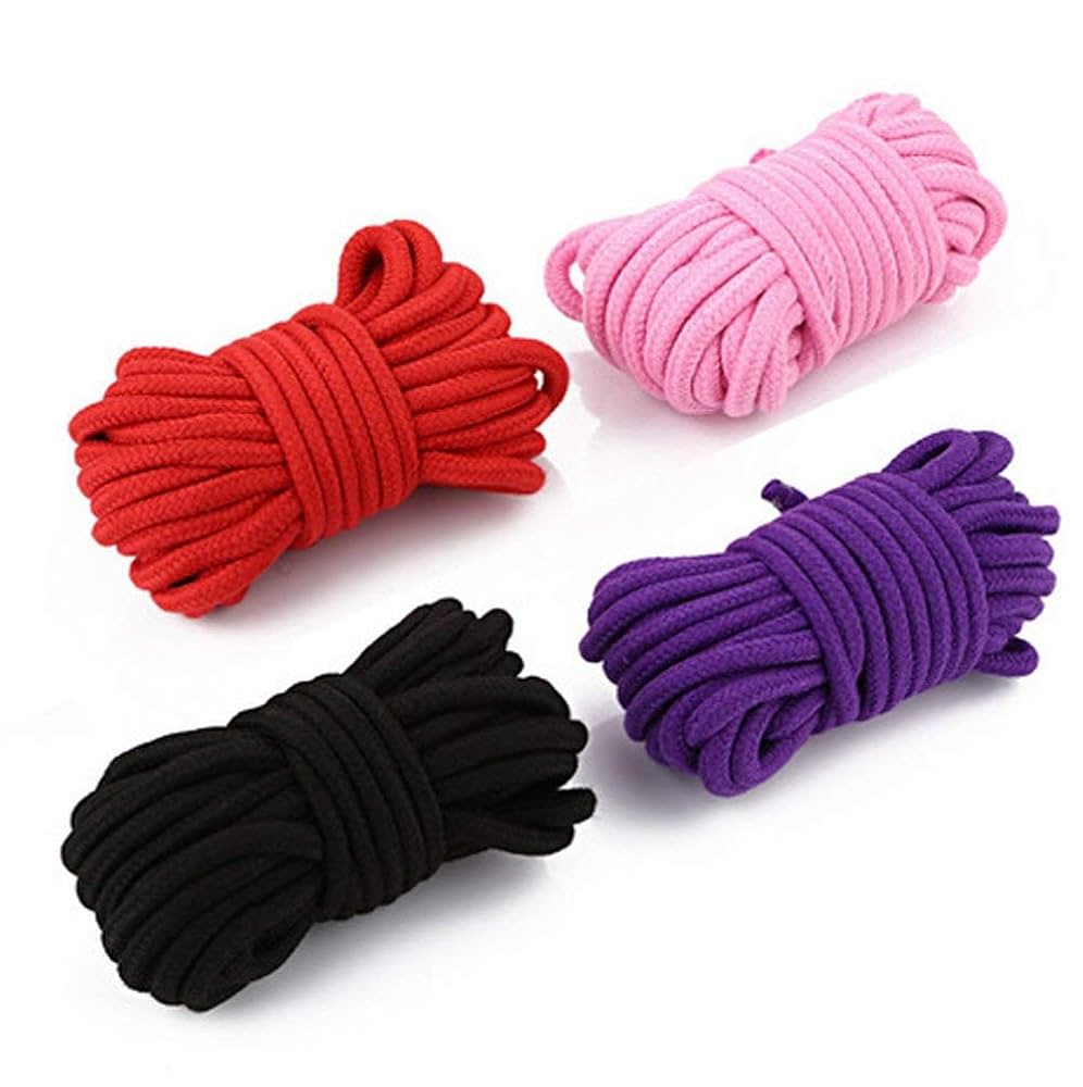 Cuerda Shibari Bondage Algodón 5m Suave Resistente BDSM - Sado en LAME Sex Shop