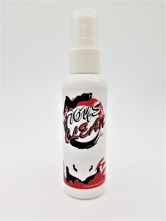 Toys Clean Limpiador 60ml Juguetes Sexuales Antibacterial - Auxiliares en LAME Sex Shop