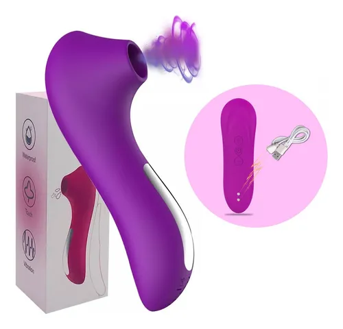 Vibrador con Succionador de Clítoris Recargable 10 Modos Silencioso - Vibradores en LAME Sex Shop