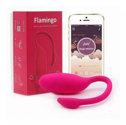 Imagen del producto Masajeador Wearable Flamingo con Control por App – Estimulación Personalizada en color Flamingo