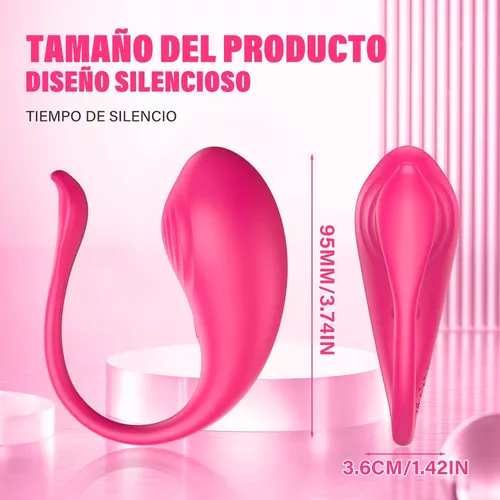 Imagen del producto Vibrador con Control por App para Estimulación del Punto G y Clítoris en color Recargable