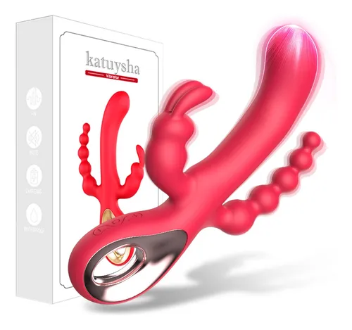 Consolador Vibrador Conejo Clítoris Punto G Anal Multivelocidades - Vibradores en LAME Sex Shop